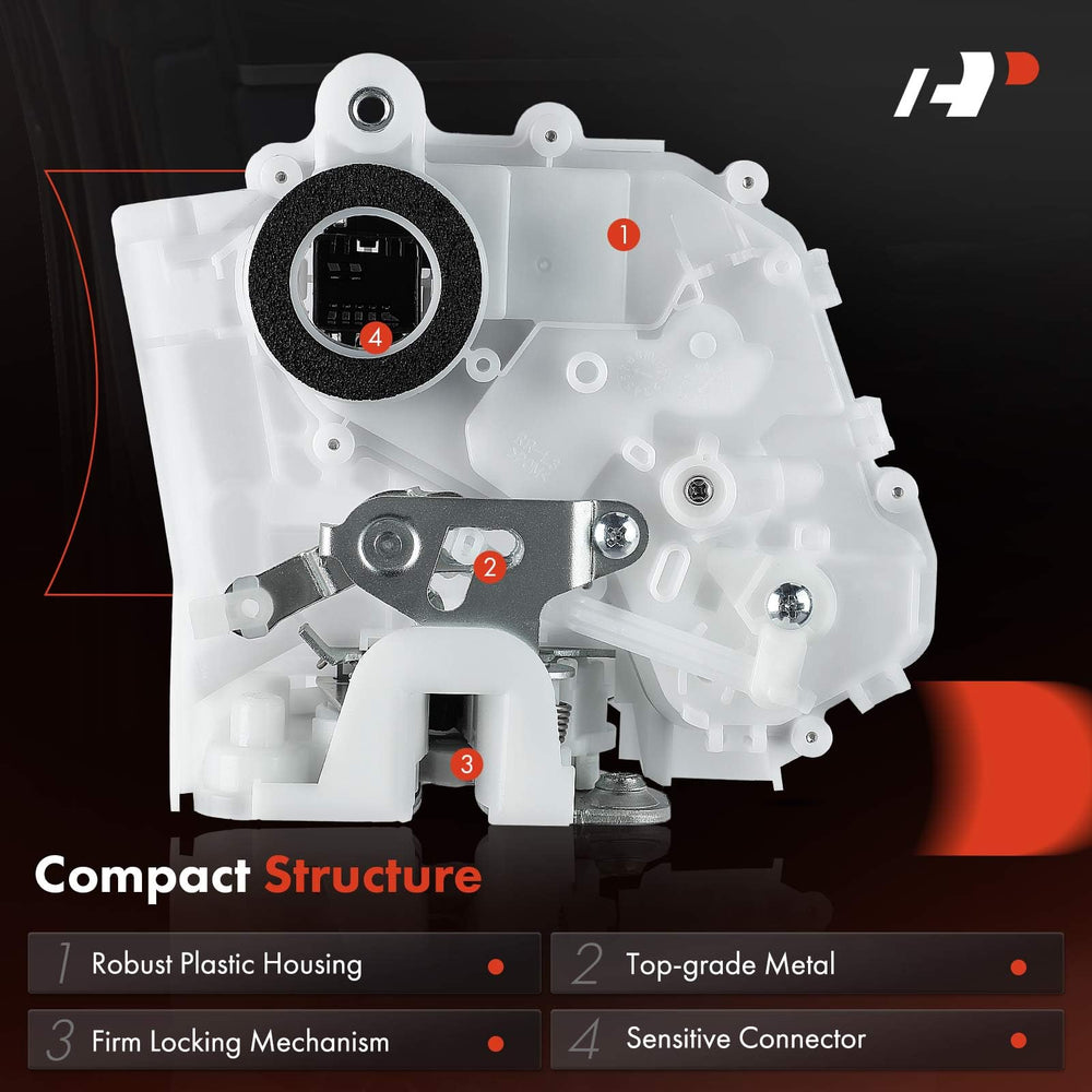 A-Premium CR-V door lock actuator installation step demonstrating replacement.