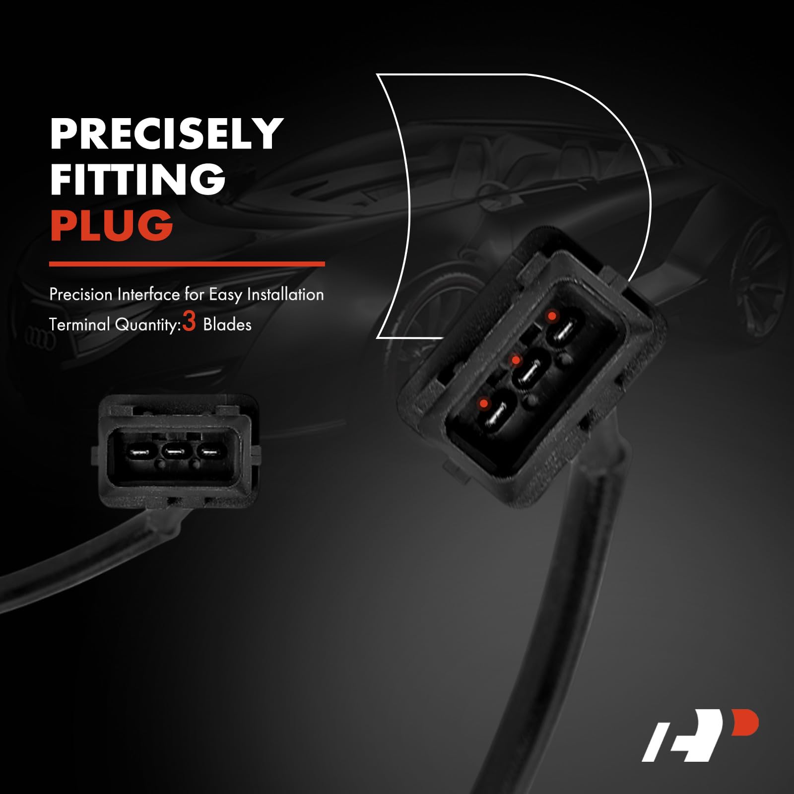 A-Premium 3-pin blade terminal view helps verify compatibility.