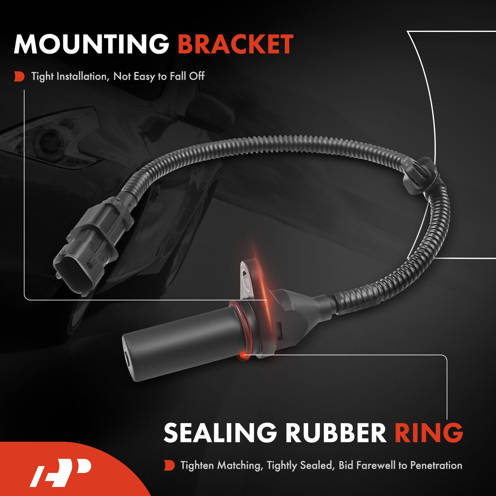 A-Premium 2-pin blade connector for reliable compatibility across Hyundai, Kia, Dodge