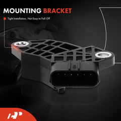 A-Premium crankshaft sensor closeup terminal with blade connector