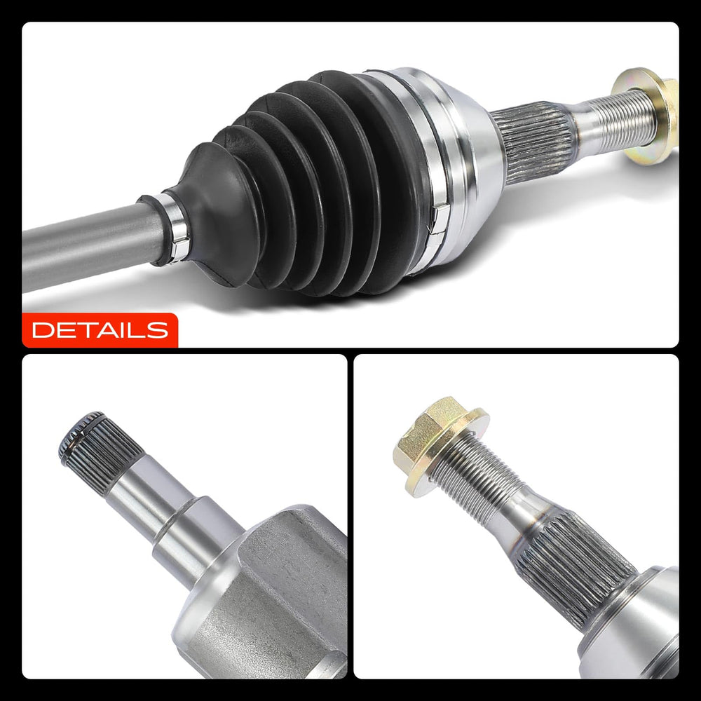 A-Premium CV axle front-right fitment chart showing compatible GM models