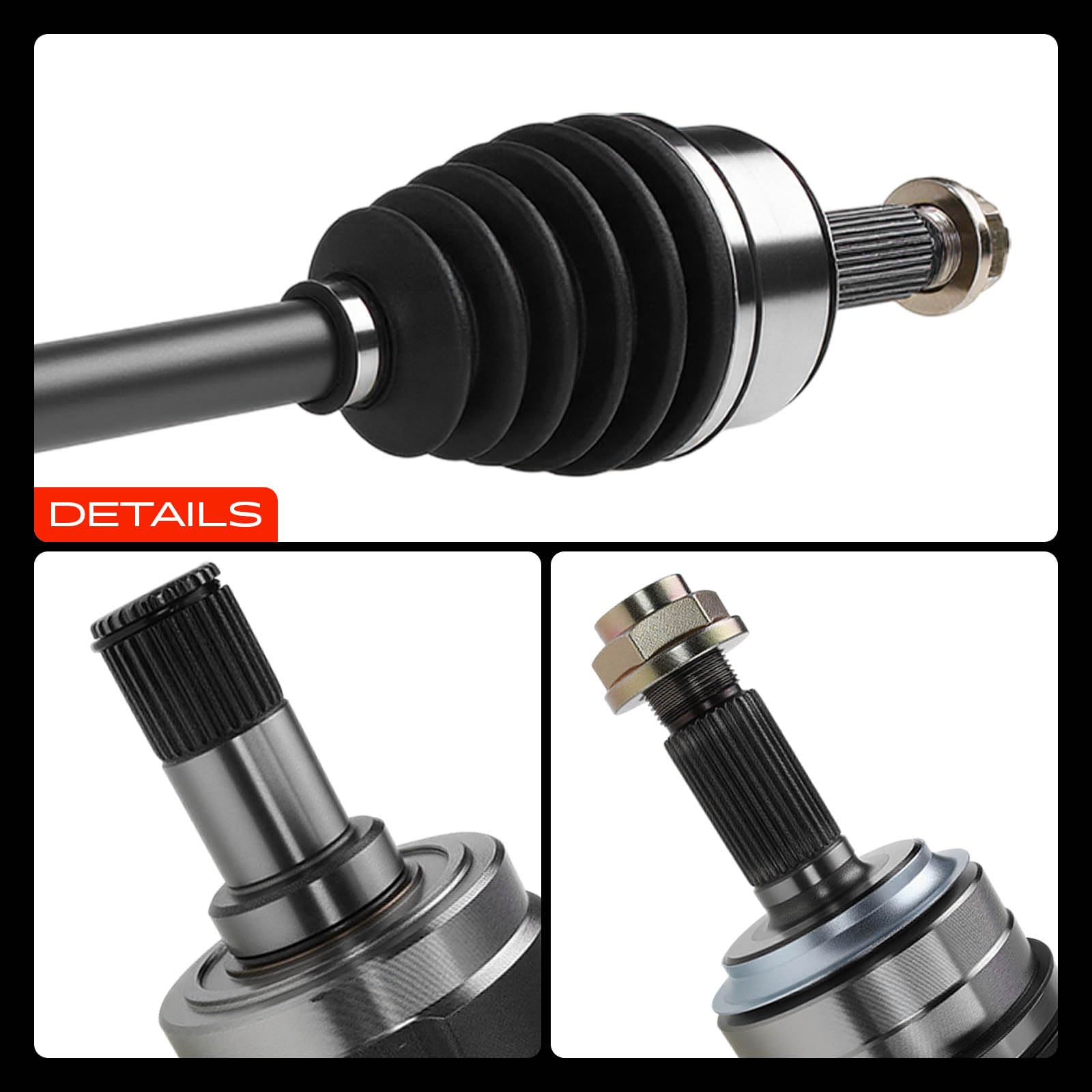 A-Premium CV axle front-left fits Honda Accord and Acura TSX for reliable driving.