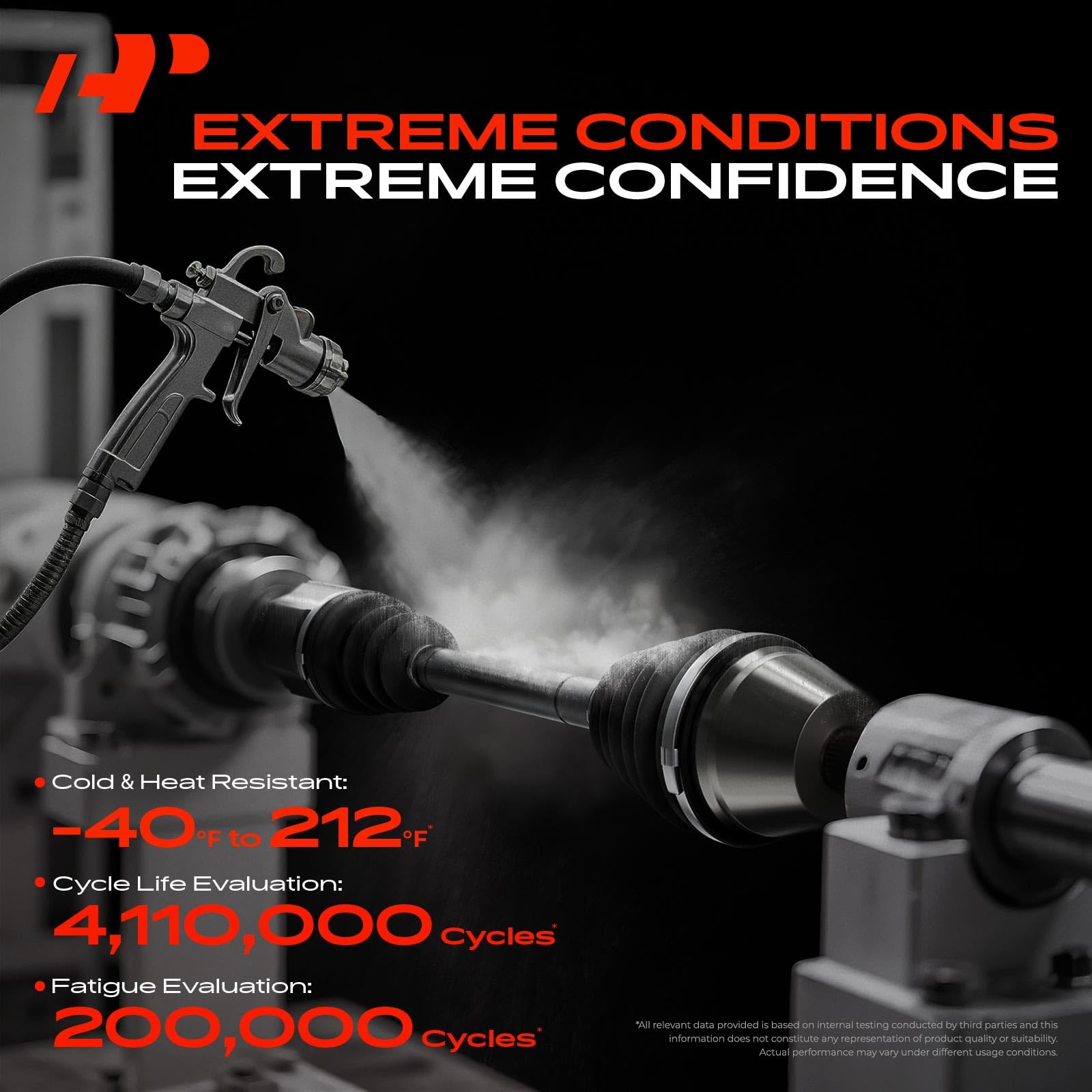 A-Premium CV axle with M27 x 2.0 thread size for reliable mounting