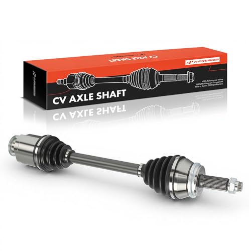 A-Premium CV axle backed by a one-year unlimited mileage warranty