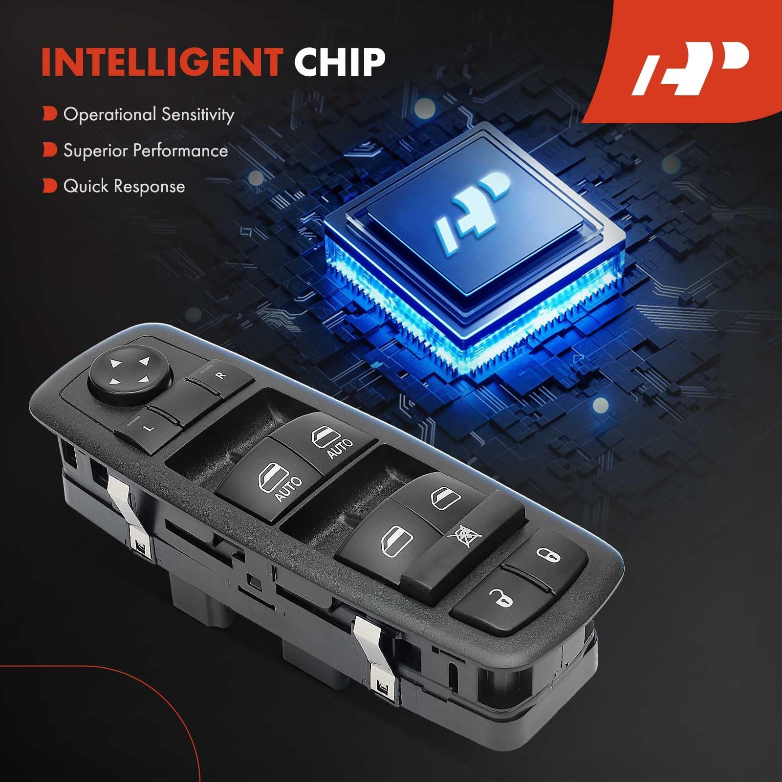 A-Premium Dodge Grand Caravan 2012-2015 compatible master switch.