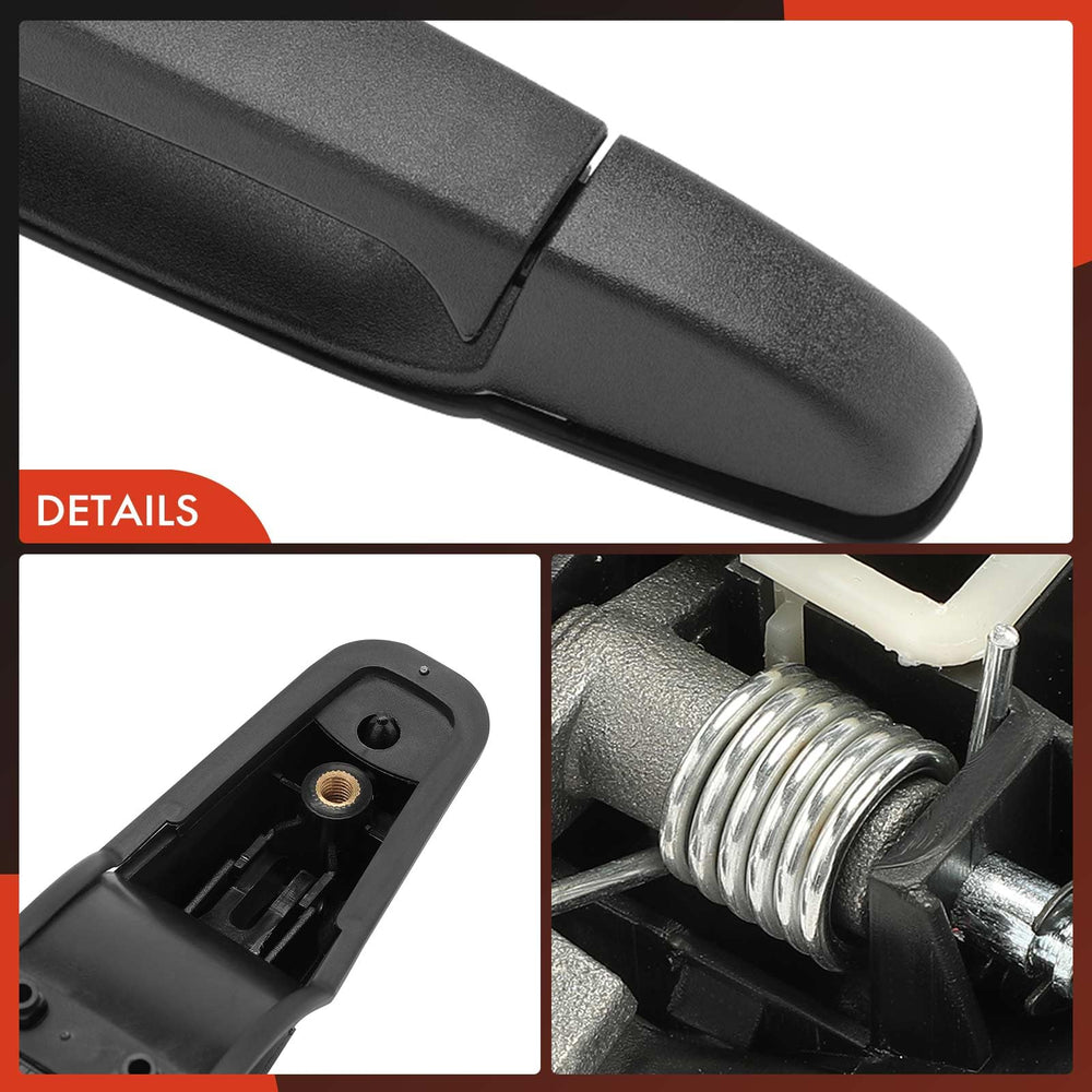 A-Premium paintable door handle allows color matching to your vehicle exterior