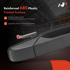 A-Premium front passenger side door handle mounted on a Silverado, illustrating fit and finish