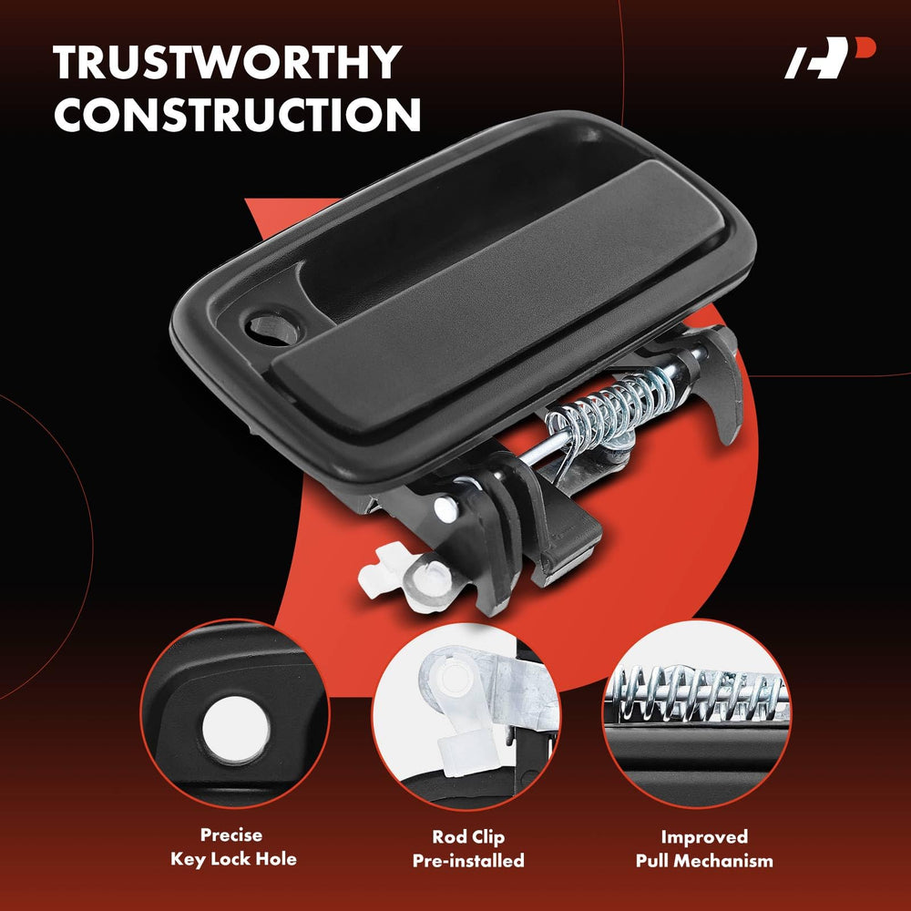 A-Premium door handle installation-ready design simplifies DIY replacement