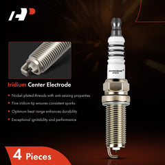 A-Premium spark plug showing 14 mm hex for installation ease