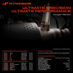 A-Premium downstream O2 sensor pack in box ready for installation.