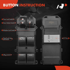 A-Premium black housing provides sturdy construction for long-term use.
