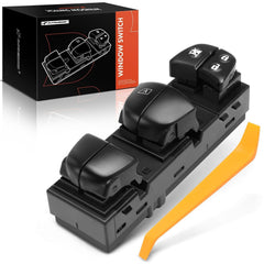 A-Premium driver-side master window switch close-up for Altima replacement.