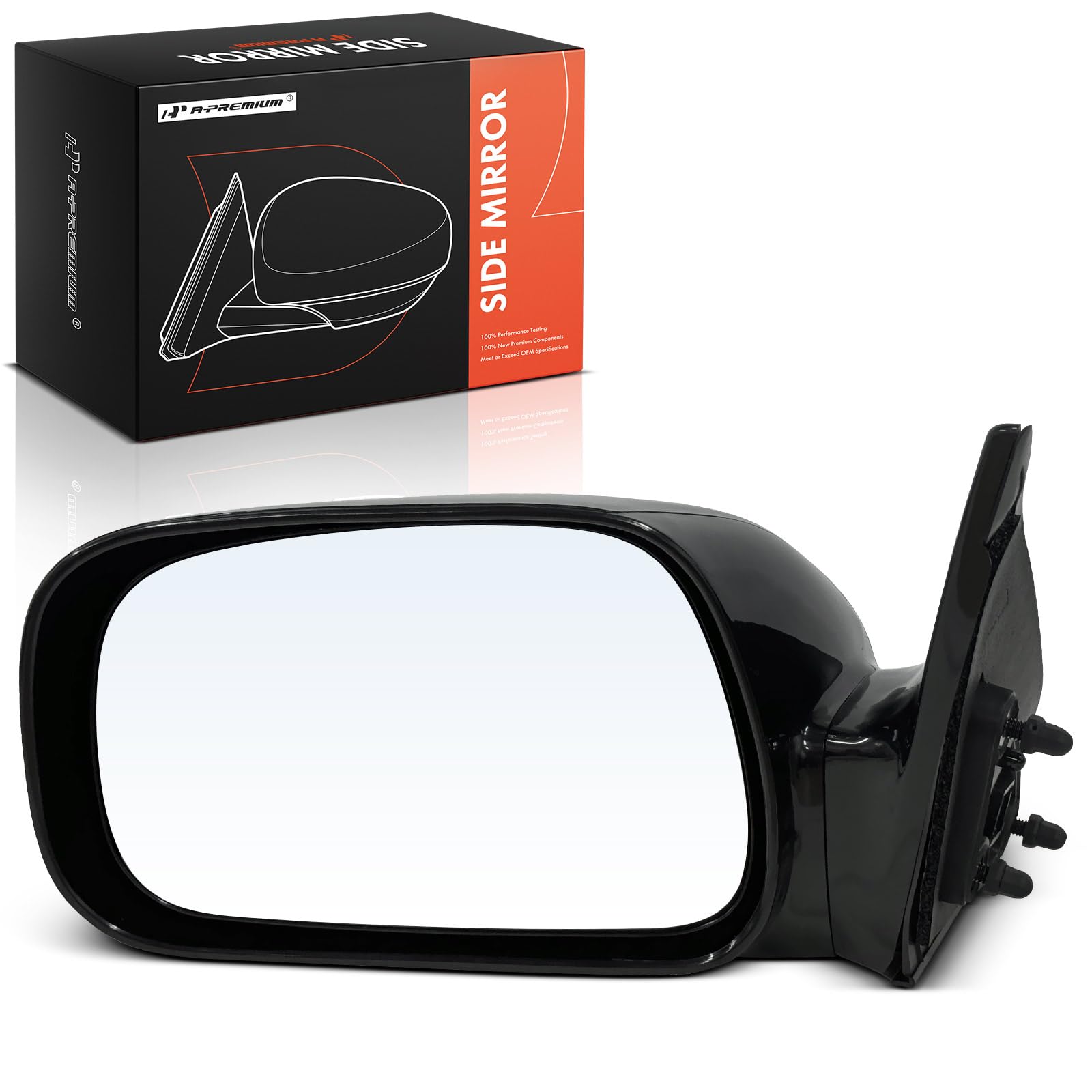 A-Premium driver-side mirror for Camry 2002-2006, front-left view for better daytime visibility