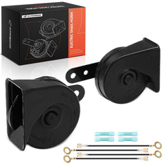 A-Premium dual snail horn 80mm front view, bold 110dB output for confident signaling.