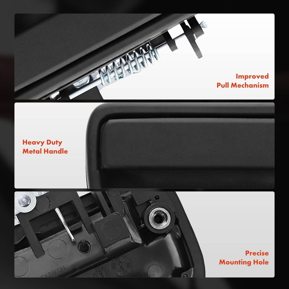 Durable materials: plastic housing with upgraded metal handle resists daily wear