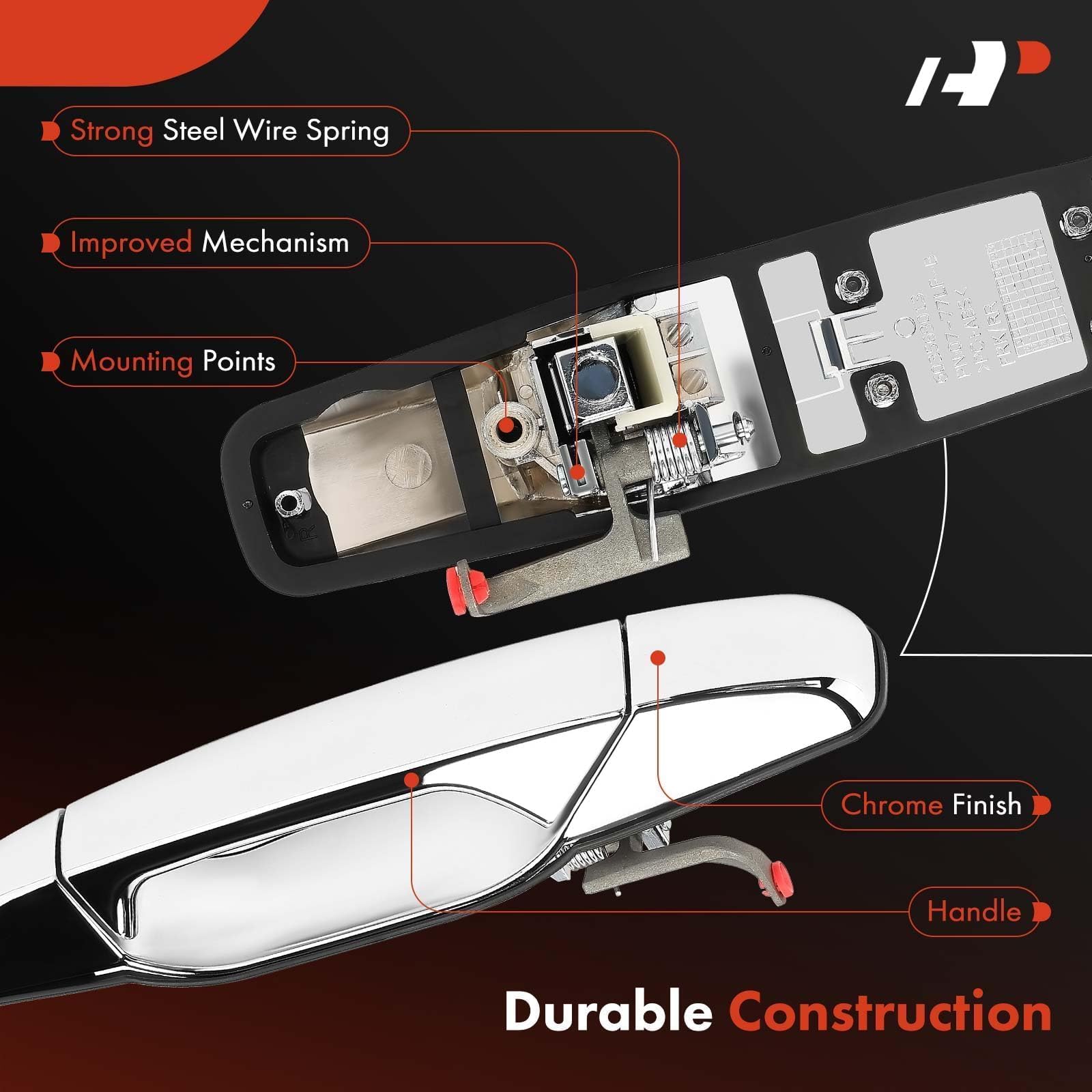 Durable plastic construction designed for long-lasting use.