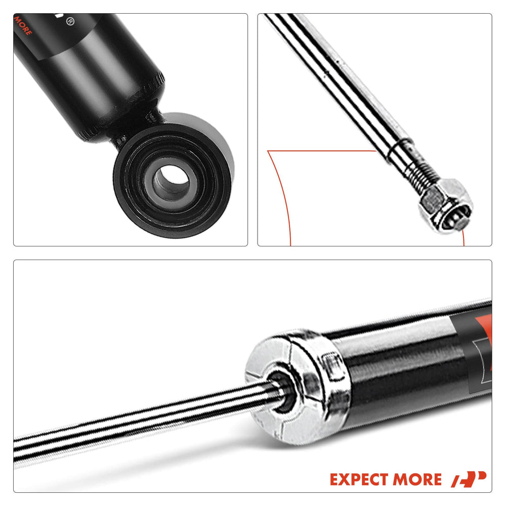 A-Premium dual-pipe design enhances damping performance.
