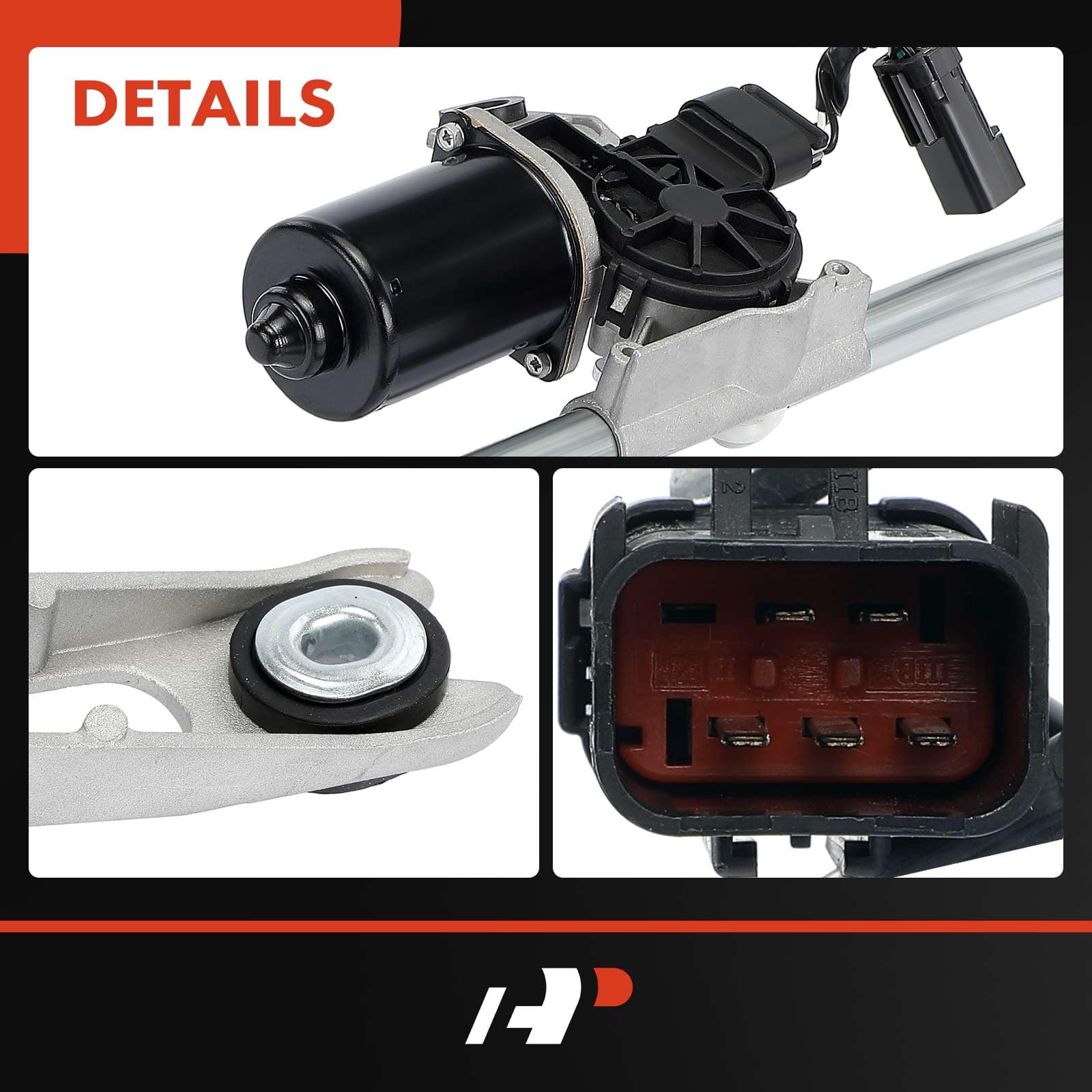 A-Premium durability-focused transmission linkage supports consistent wiping performance.