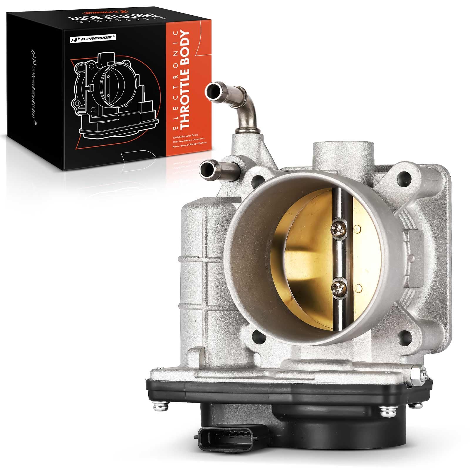 A-Premium electronic throttle body close-up bore detail for precise throttle control