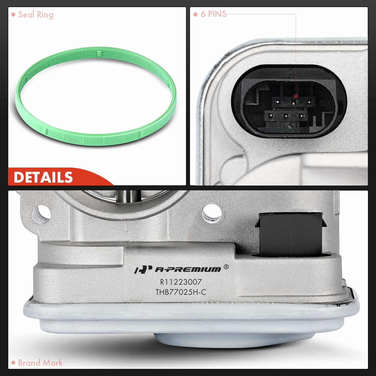Sebring 2.4L throttle body from A-Premium for responsive drive
