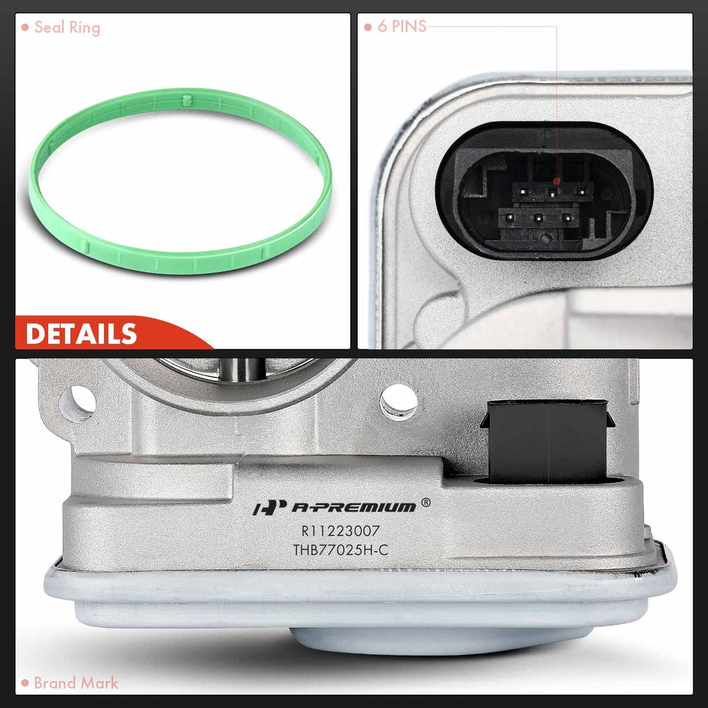 Sebring 2.4L throttle body from A-Premium for responsive drive