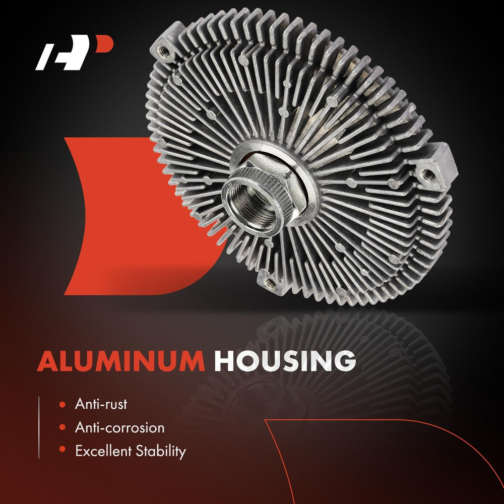 A-Premium engine cooling fan clutch aluminum body emphasizes lightweight strength