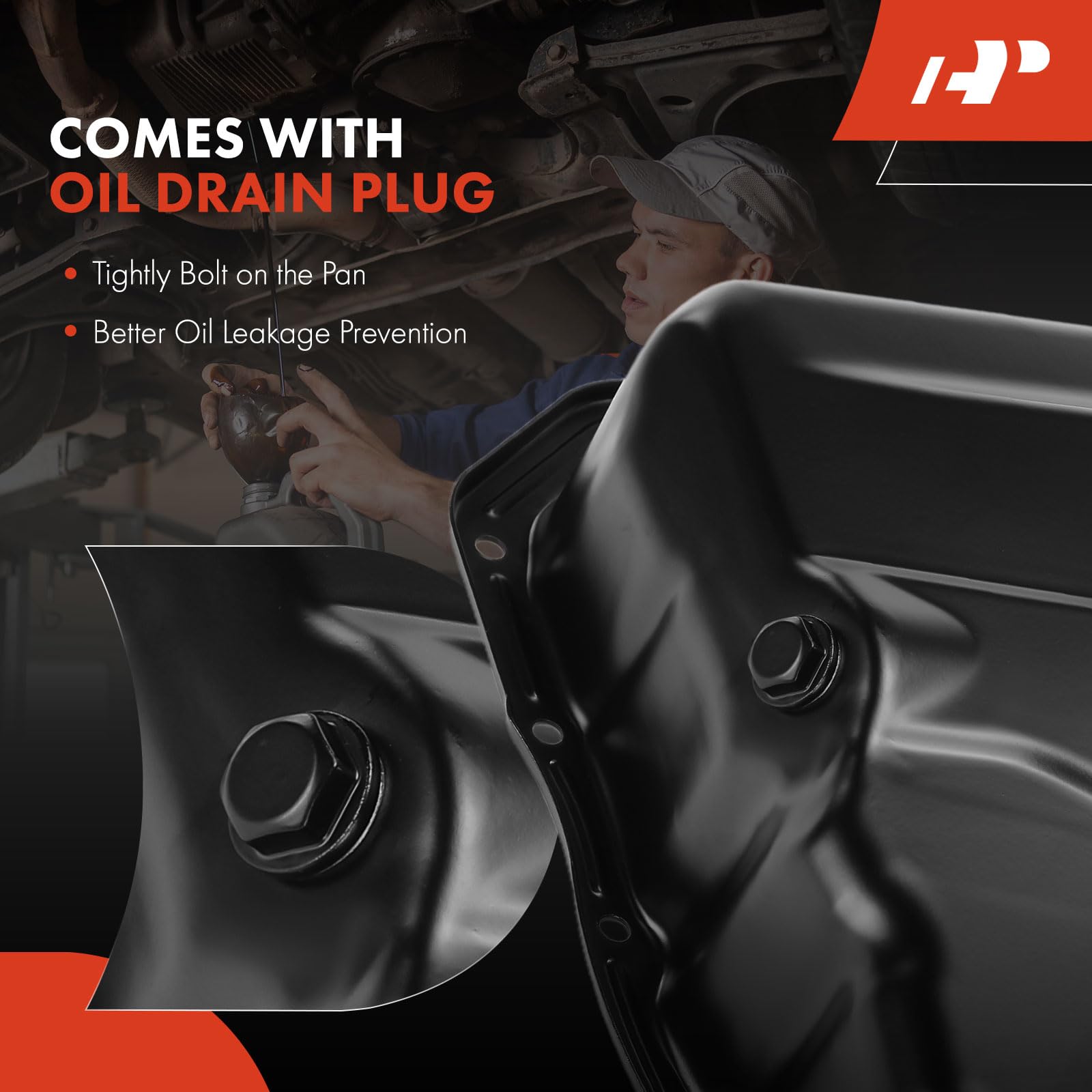 A-Premium engine oil pan fits Jeep Patriot 2007-2017 models