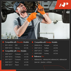 A-Premium engine oil pan gasket included for reliable seal during service