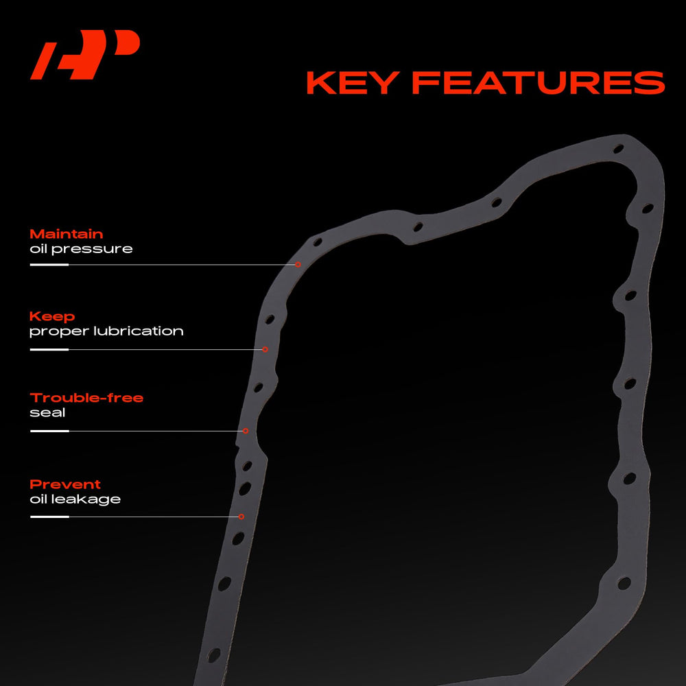 A-Premium engine oil pan gasket set compatibility demonstrates wide vehicle fit.