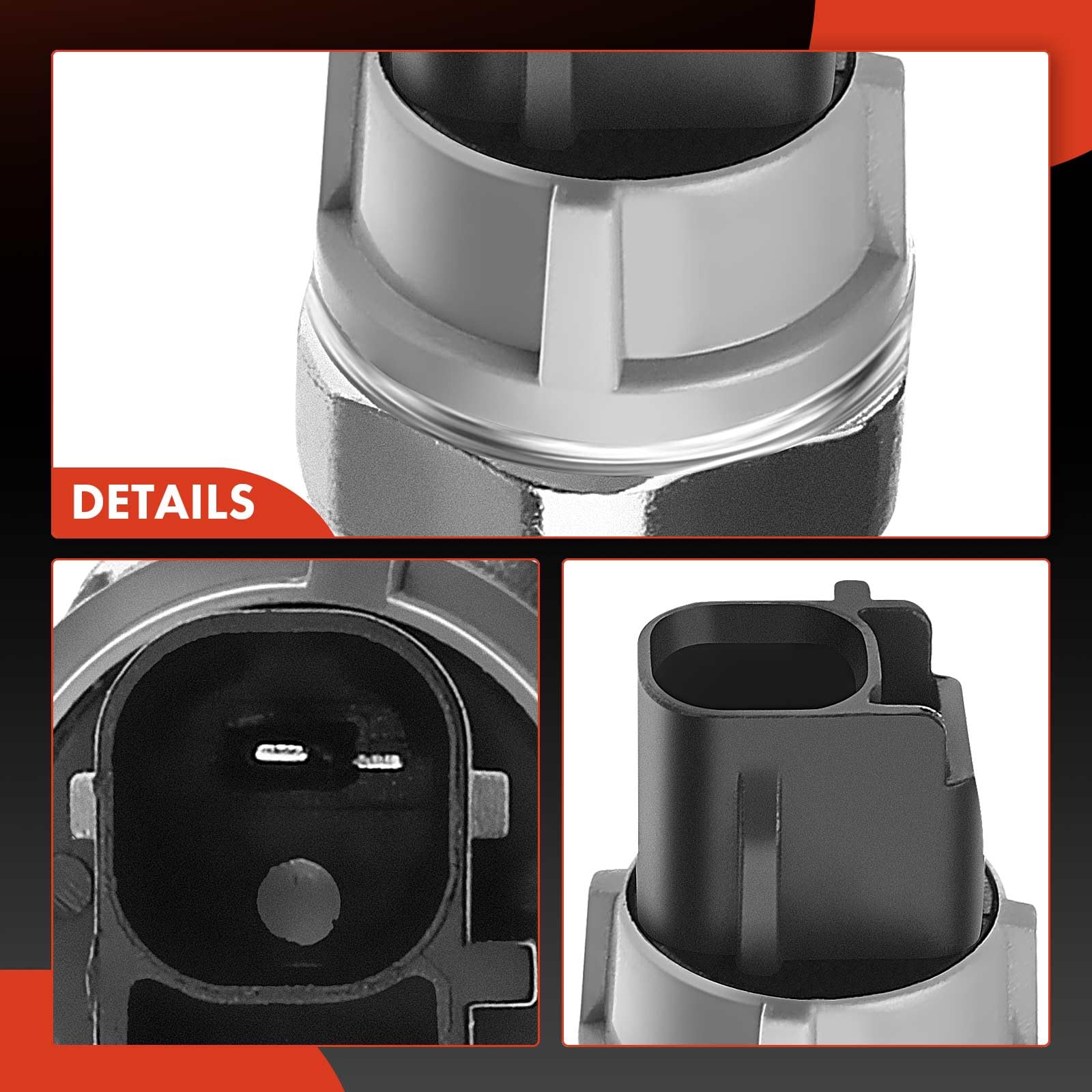 A-Premium screw-in connector visible on a clean engine area