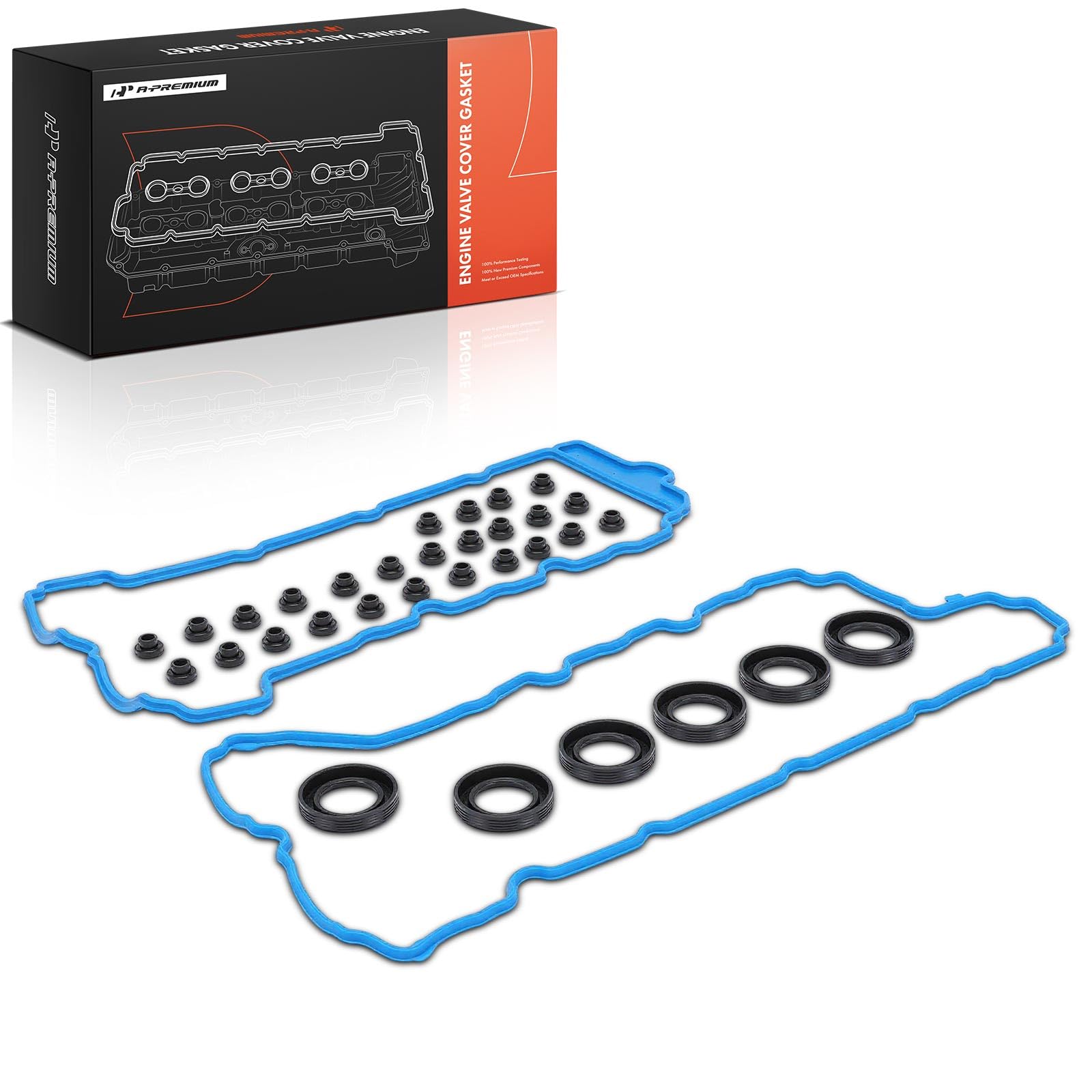 A-Premium Engine Valve Cover Gasket Kit installation-ready set for compatible GM vehicles