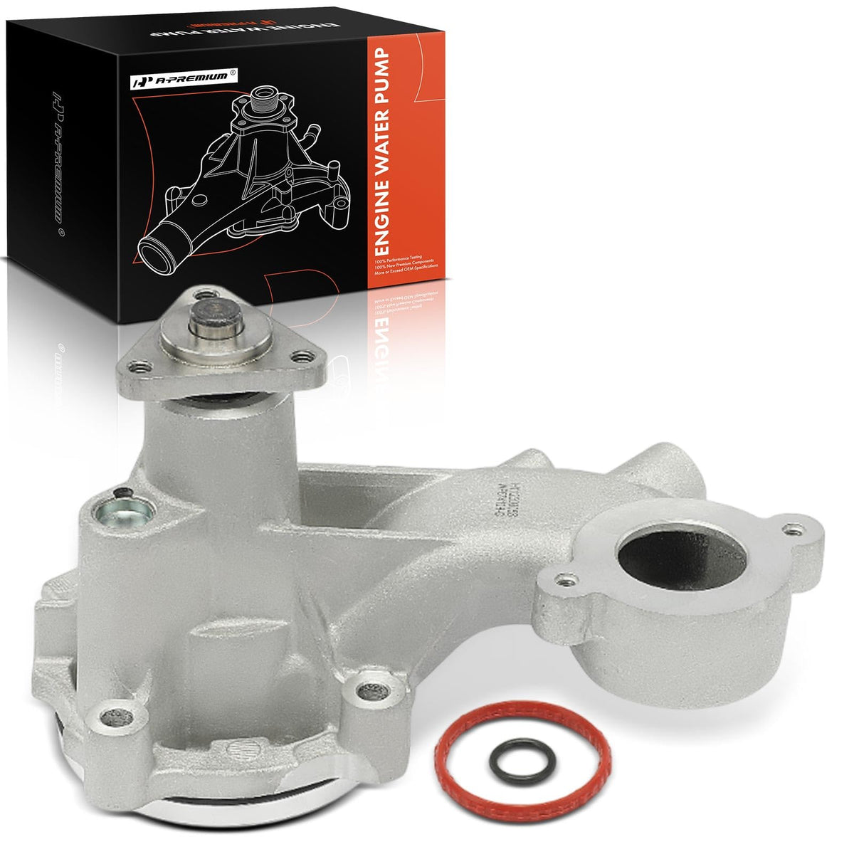 A-Premium water pump with cast aluminum housing for Ford F-150 2011-2023 improves cooling consistency.