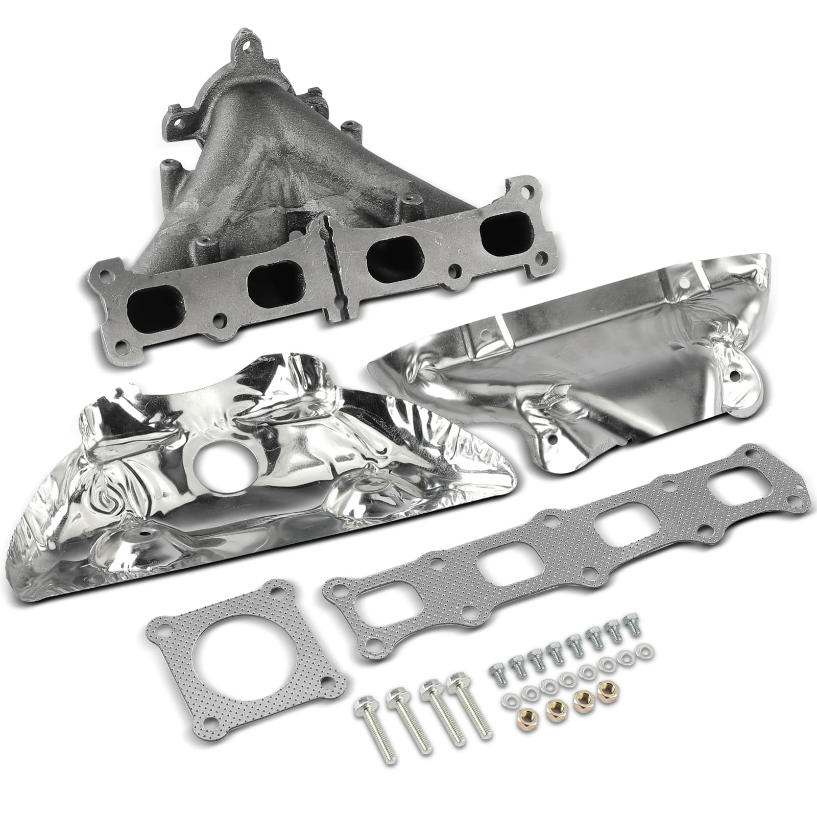 A-Premium exhaust manifold kit for Jeep Compass, durable cast iron construction.