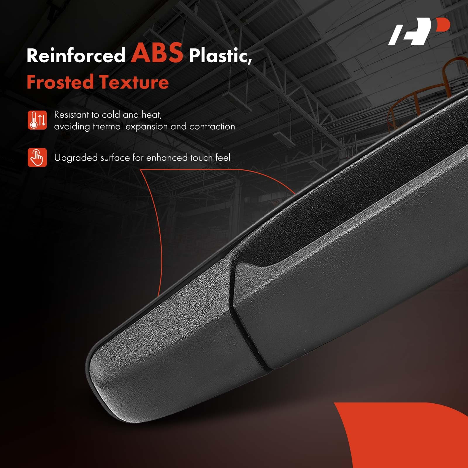 A-Premium door handle for Tahoe front driver side, textured black finish.