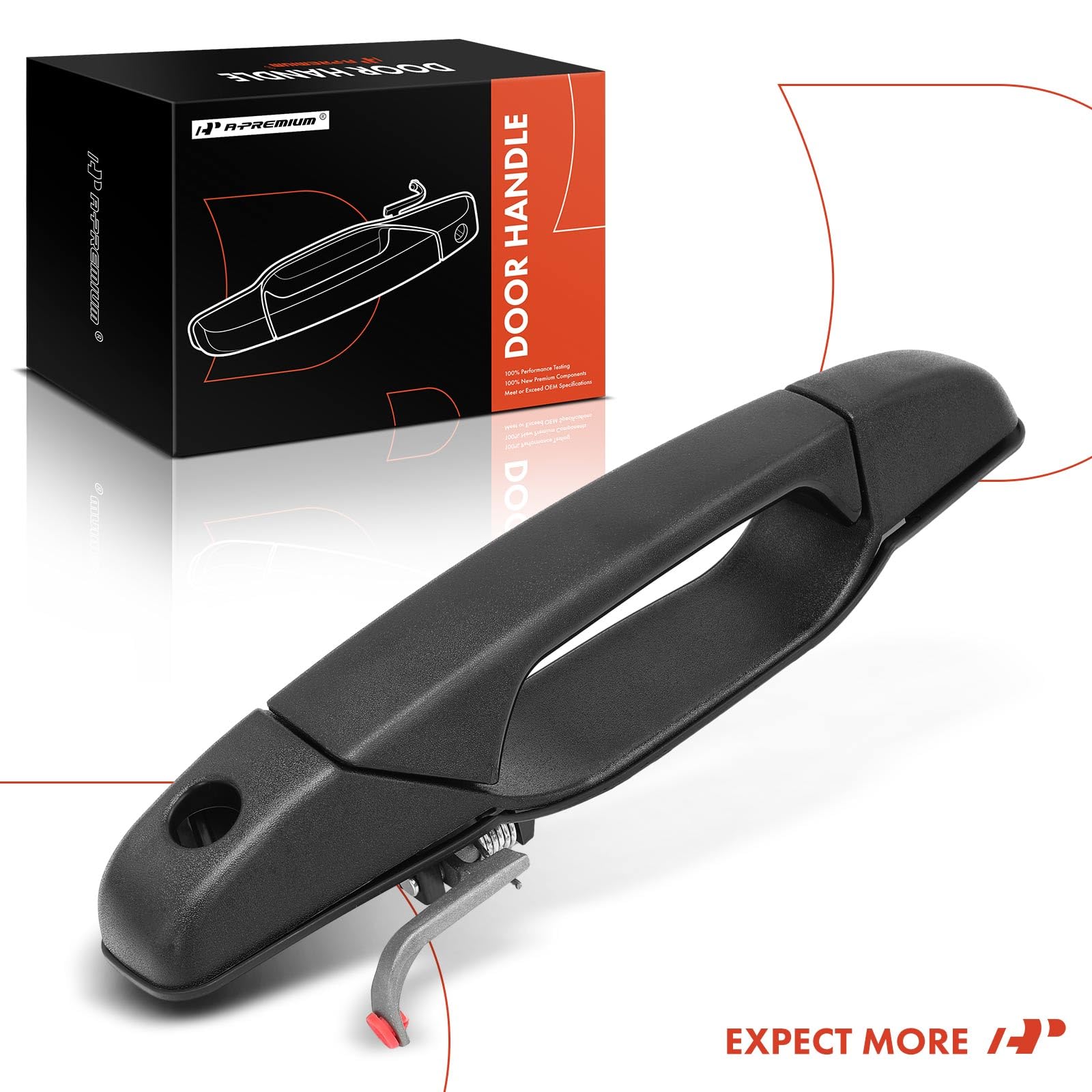 A-Premium exterior door handle for Yukon XL front driver side, reliable replacement.