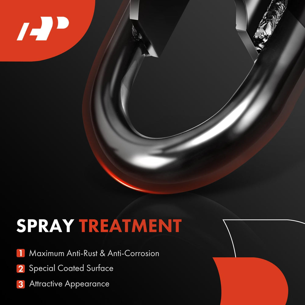 A-Premium hardware kit for F-150 tow hooks, designed for durable installation