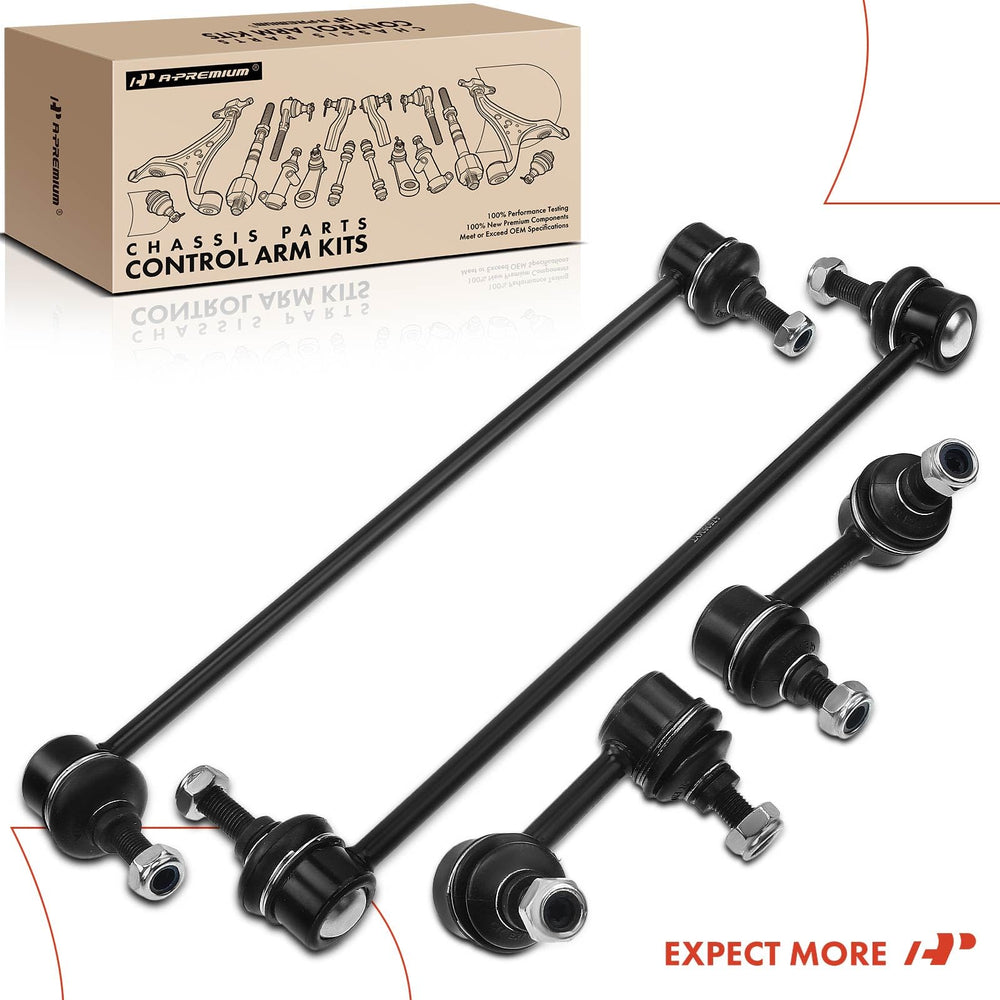 A-Premium four-link kit assembly demonstrates a complete suspension upgrade.