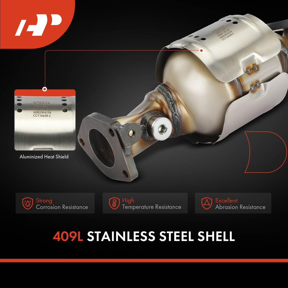 A-Premium kit – 3-bolt outlet flange for a secure, reliable exhaust path.