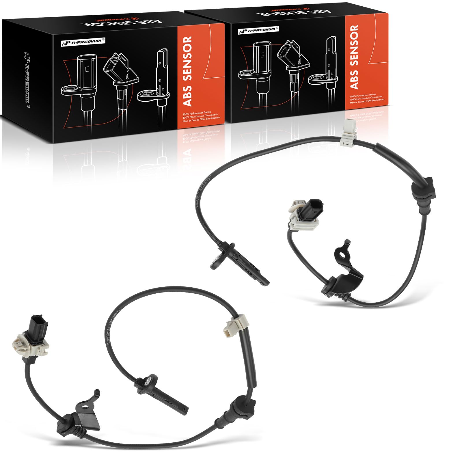 A-Premium front-left ABS wheel speed sensor for Acura TLX delivers precise speed data for ABS