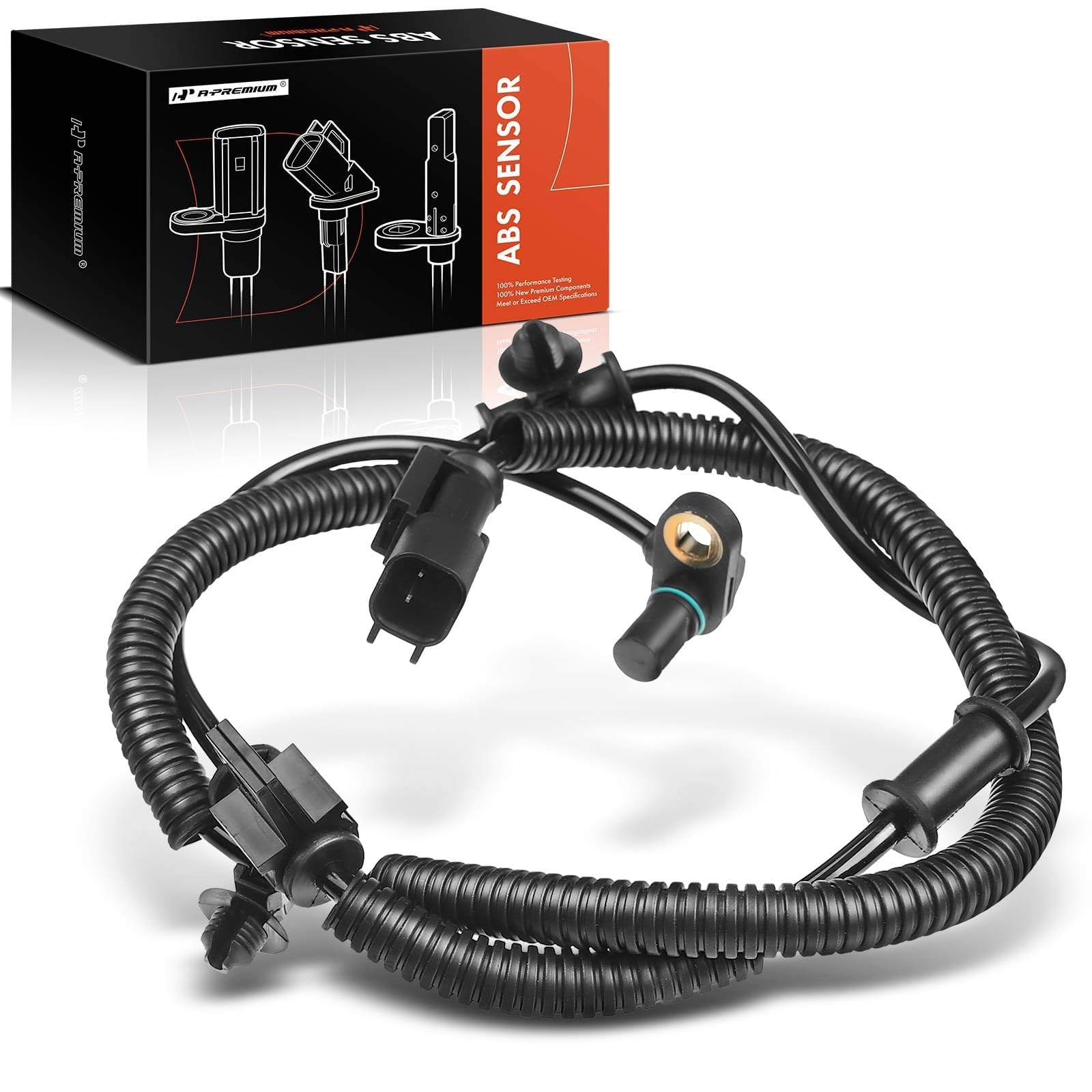 A-Premium front ABS sensor for Ford F-150 left side, precise data for braking
