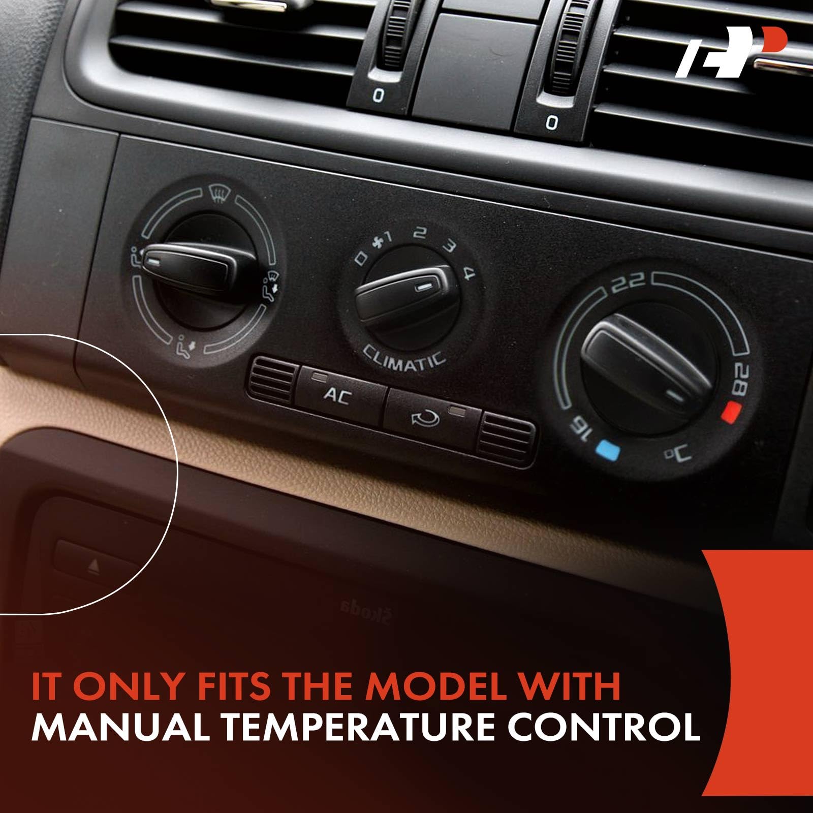 A-Premium front blower resistor for Transit 150 installation ready for manual AC