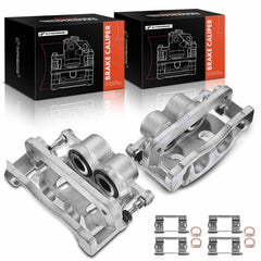 A-Premium front disc brake caliper assembly with bracket for Cadillac Escalade ensures reliable stopping power