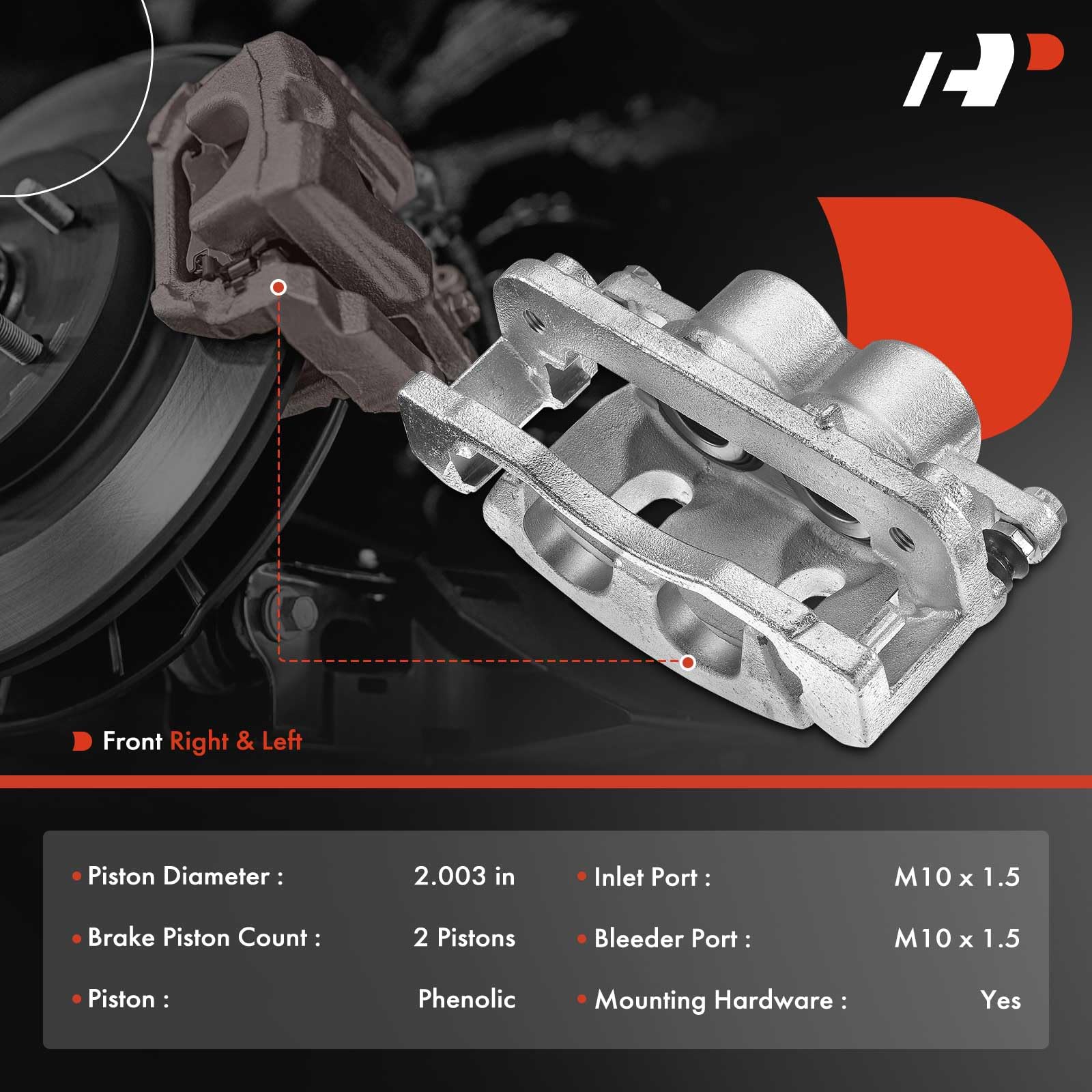 A-Premium caliper bracket for GMC Savana 1500 delivers consistent performance under daily hauling