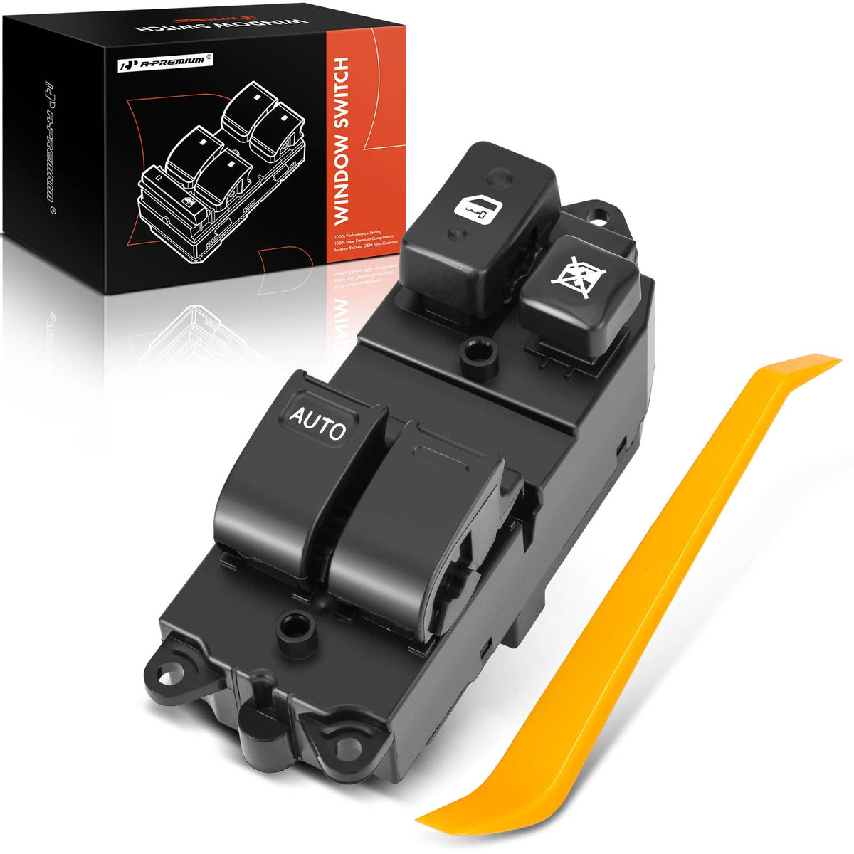 A-Premium front driver side master power window switch for Toyota Tacoma improves window control.