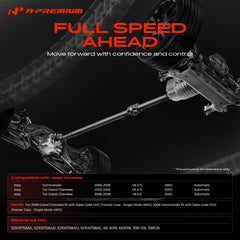 A-Premium front driveshaft assembly for Jeep Commander 2006—end joints closeup and durable.
