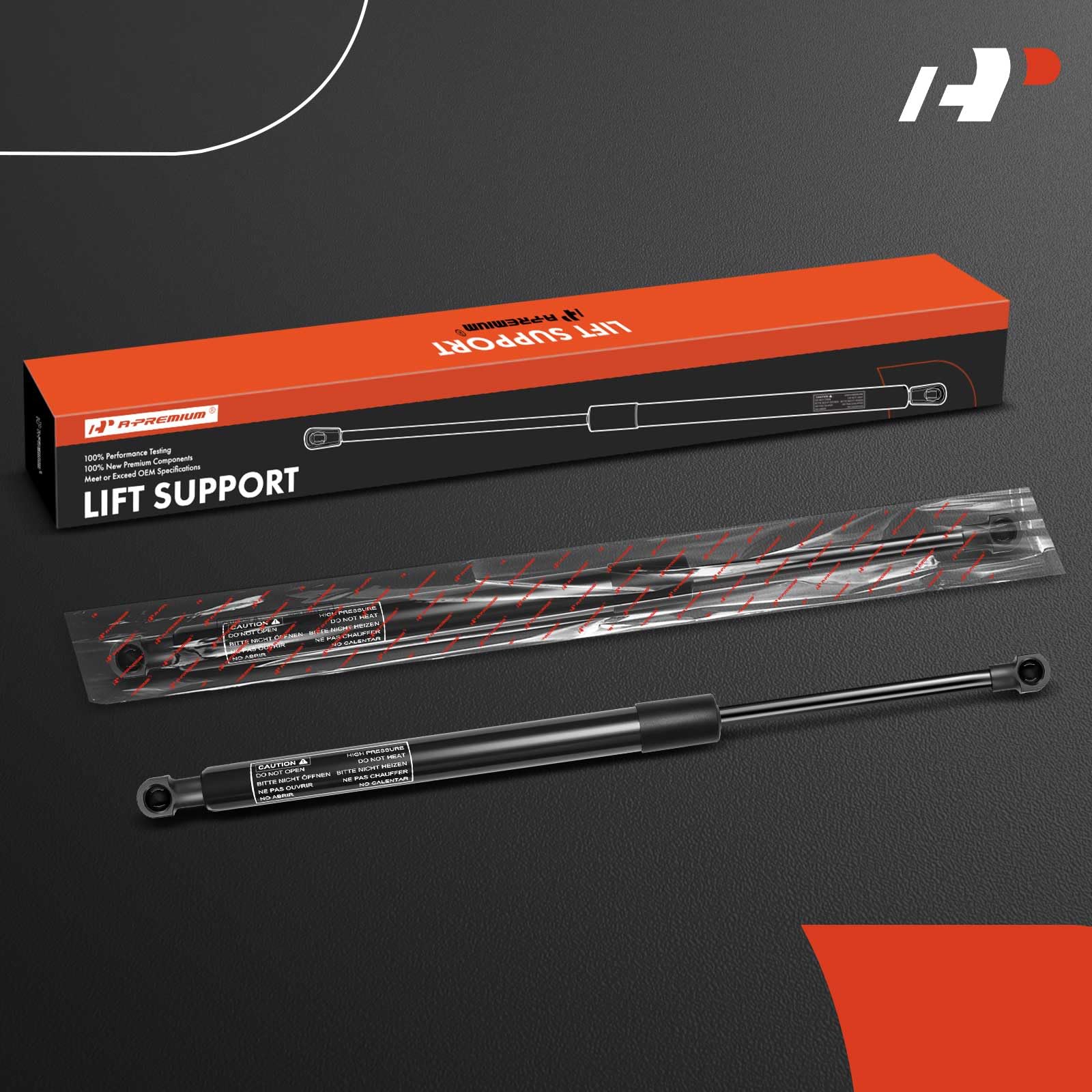 A-Premium front hood lift support right for Lexus GS, stable lift for daily use.