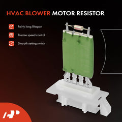 A-Premium resistor installed in the housing demonstrates quick, direct-fit replacement.