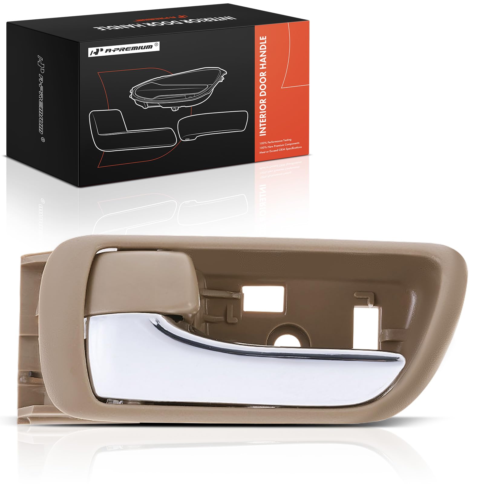 A-Premium front left door handle for Toyota Camry 2002-2006 with precise, factory-like fit.
