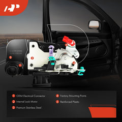 A-Premium front-left actuator installed on a Dodge Ram, showing secure mounting.