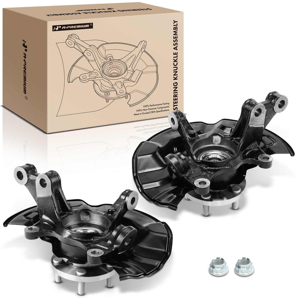 A-Premium front-left knuckle hub for Toyota Corolla supports steadier steering.